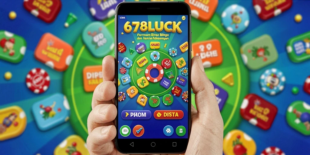 Screenshot utama 678LUCK menampilkan gameplay Bingo yang seru dan interaktif.