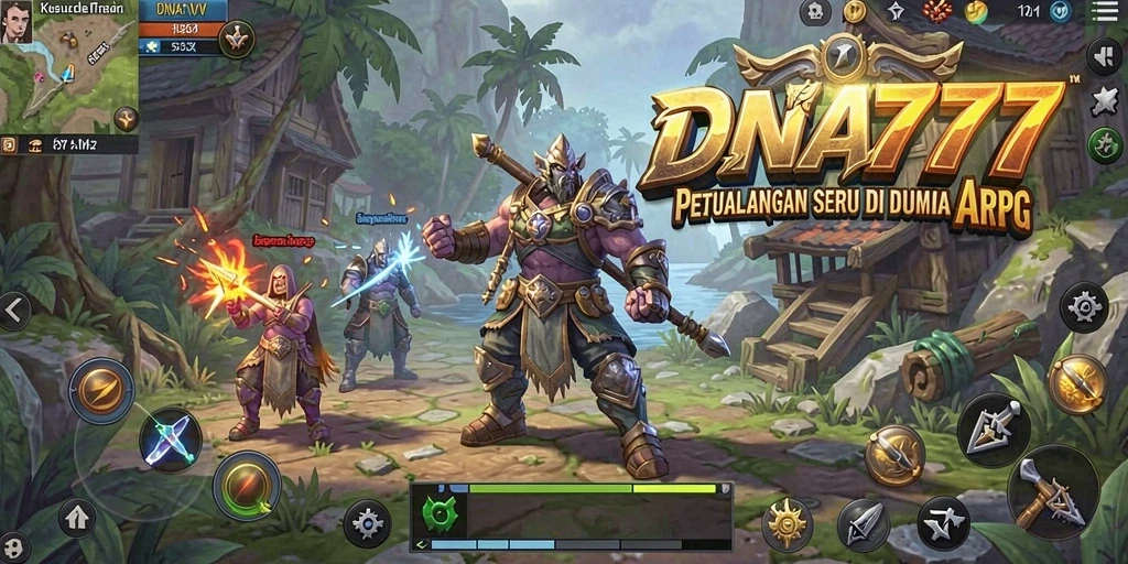 Tampilan menakjubkan dari gameplay ARPG di DNA777.