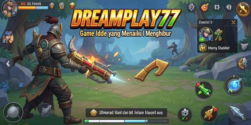 Screenshot gameplay <strong>DREAMPLAY77</strong> yang menunjukkan momen seru dan menghibur.