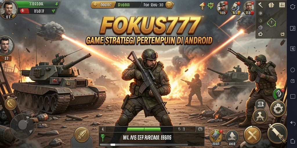 Tampilan gameplay seru dalam FOKUS777 yang penuh strategi.