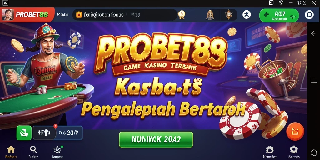 Tampilan menarik dari gameplay Kasino di PROBET88.