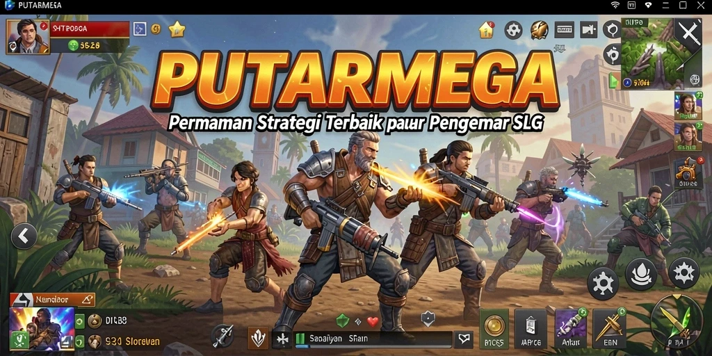 Tampilan gameplay SLG yang mendebarkan dan penuh strategi.