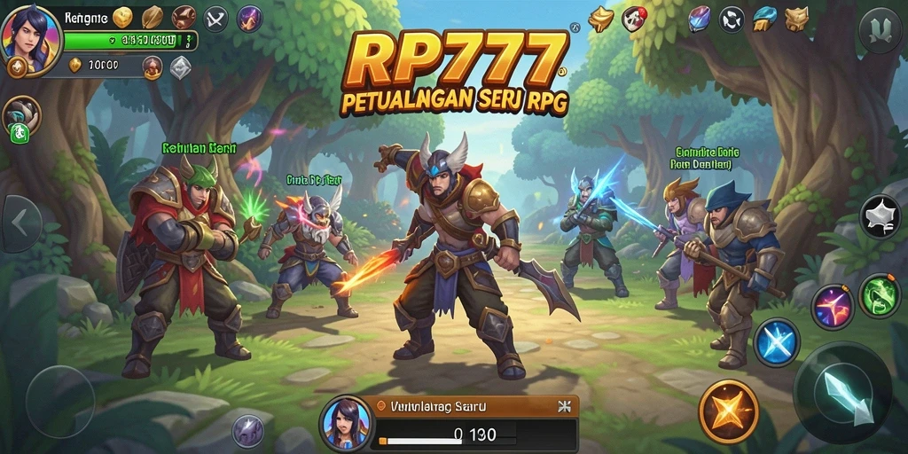 Gameplay RPG seru dengan karakter dan petualangan menarik.