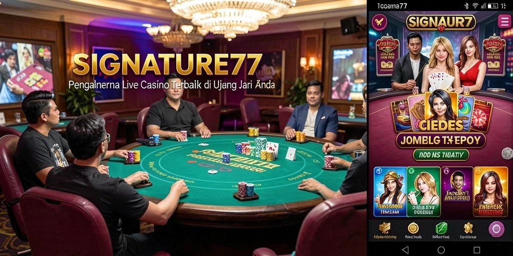 Tampilan gameplay SIGNATURE77 yang menegangkan dan interaktif.