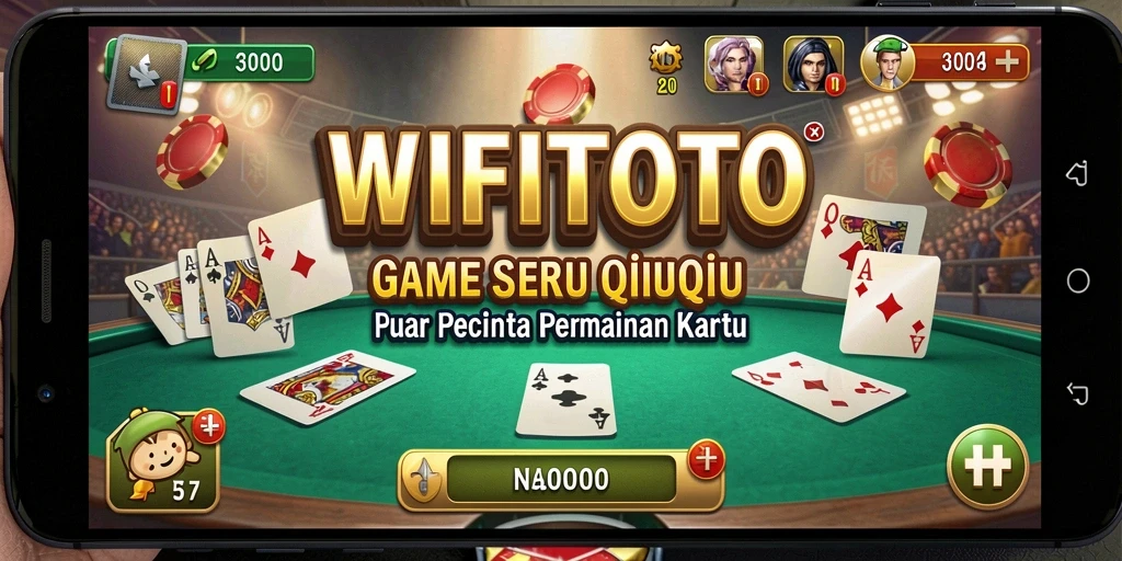 Screenshot gameplay QiuQiu WIFITOTO yang menarik dan seru.